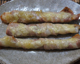 セロリの豚肉巻きわさびマヨネーズ焼き作り方5写真