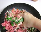 洗い物少☆フライパン一つで春雨ハンバーグ作り方3写真