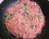 洗い物少☆フライパン一つで春雨ハンバーグ作り方4写真