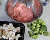 煮込みハンバーグミートつけスパゲティ作り方2写真
