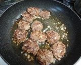 煮込みハンバーグミートつけスパゲティ作り方4写真