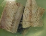 鯖の味噌煮（分かりやすい分量で）♪作り方1写真