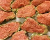 簡単！ピーマンの肉詰め！(備忘録)作り方5写真