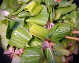 ランチ◎豚コマ☆チンゲン菜☆簡単♪中華丼作り方10写真