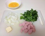 お魚のソーセージで簡単お弁当！作り方1写真