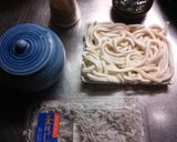 さっぱり★梅しらすうどん作り方1写真