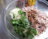 ネギと春雨の沙茶醤サラダ作り方3写真