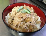 すき焼きの余り汁で…豚丼 簡単レシピ作り方3写真