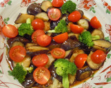 揚げずにとろとろ～ナスの焼きびたし作り方5写真