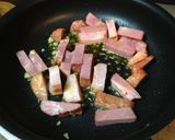 簡単おつまみ☆セロリベーコンにんにく炒め作り方3写真