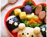 テディベア風♪くまちゃん＊キャラ弁作り方5写真