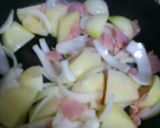 ベーコンポテトのチーズ焼き。作り方2写真