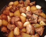 超簡単☆ご飯が進む鶏ニンニク作り方3写真