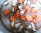 簡単☆手羽元の煮物（治部煮風）作り方2写真