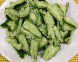 ポン酢で☆たたききゅうりのごま風味漬け作り方2写真