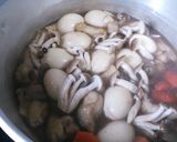 簡単☆手羽元の煮物（治部煮風）作り方8写真
