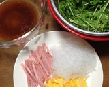 シャキシャキ水菜のバンサンスー作り方1写真