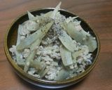 白だしで☆ごぼうと挽き肉の炒め煮作り方5写真