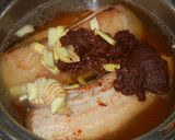 豚バラかたまり肉の味噌煮作り方3写真