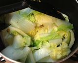 白菜をたっぷりつかった　即席味噌煮込まず作り方5写真