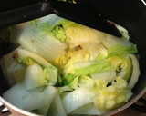 白菜をたっぷりつかった　即席味噌煮込まず作り方5写真