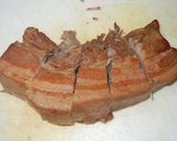 豚バラかたまり肉の味噌煮作り方5写真