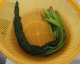 [簡単]ほうれん草とエンドウのゴマヨ和え作り方2写真