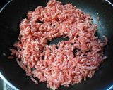 豆腐の挽き肉ケチャ炒めのせチーズ焼き作り方2写真