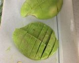 世界一のアボカドミョウガネギオリーブ醤油作り方2写真