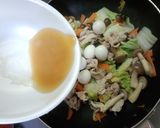 白菜と豚肉の中華あんかけ♪作り方8写真