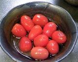 ミニトマトのらっきょう酢漬け作り方4写真