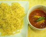焼き野菜inミートソース★つけスパゲティ作り方7写真