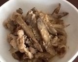 お弁当に♪ごぼうと豚肉の胡麻味噌煮作り方5写真
