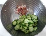 【浅漬け】塩鮭とキュウリ作り方1写真