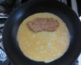 納豆とメンマで☆カッテージチーズオムレツ作り方4写真