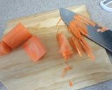 ごぼうとにんじんのコールスロー風サラダ作り方1写真