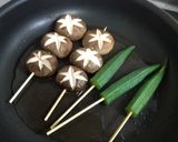 おうち居酒屋☆あっさり美味しい串焼き野菜作り方4写真