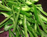 ●鶏むね肉でチンジャオロ～スぅ●作り方3写真