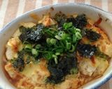 超簡単おつまみ♡豆腐の韓国風チーズ焼き作り方7写真