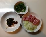 がっつり飯♡大葉にんにく醤油チャーハン作り方1写真