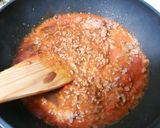 焼き茄子のボローニャ風ミートソース作り方3写真
