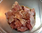 簡単☆鶏とほうれん草の卵炒め作り方1写真