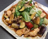 男の鶏肉レタス炒め作り方11写真