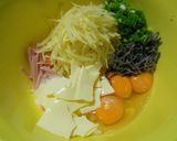 チーズ入りの具沢山スパニッシュオムレツ作り方4写真