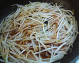 もやしとたまごの炒め物～酢豚風味作り方3写真