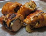 ささみの照り焼きチーズのり巻き作り方7写真