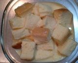 朝食に☆カリッふわっ！パンプディング♪作り方3写真