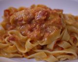 マスカルポーネのトマトパスタ作り方7写真