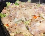 豚バラと白菜ホットプレートで蒸し料理作り方4写真
