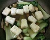 揚げ高野豆腐と青梗菜のとろみ中華煮作り方10写真